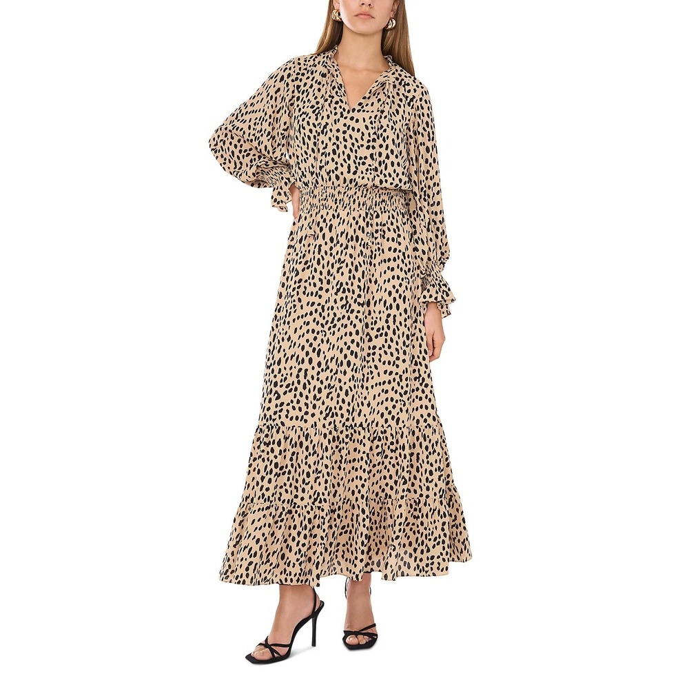 Vince Camuto Khaki Haze Maxi Dress Size XS